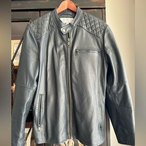 Mark New York motorcycle leather jacket